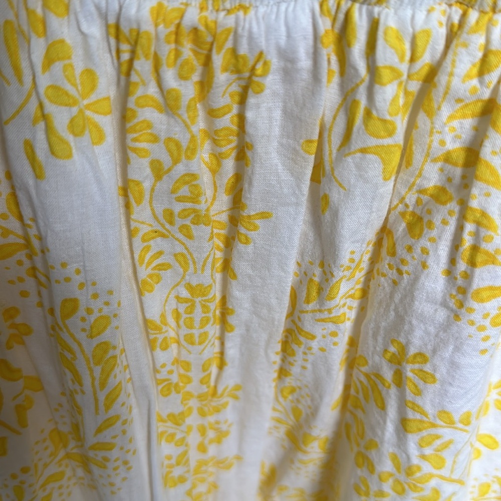 Monsoon & Beyond Beyond Vera Yellow & White Maxi Dress - Picture 3 of 7